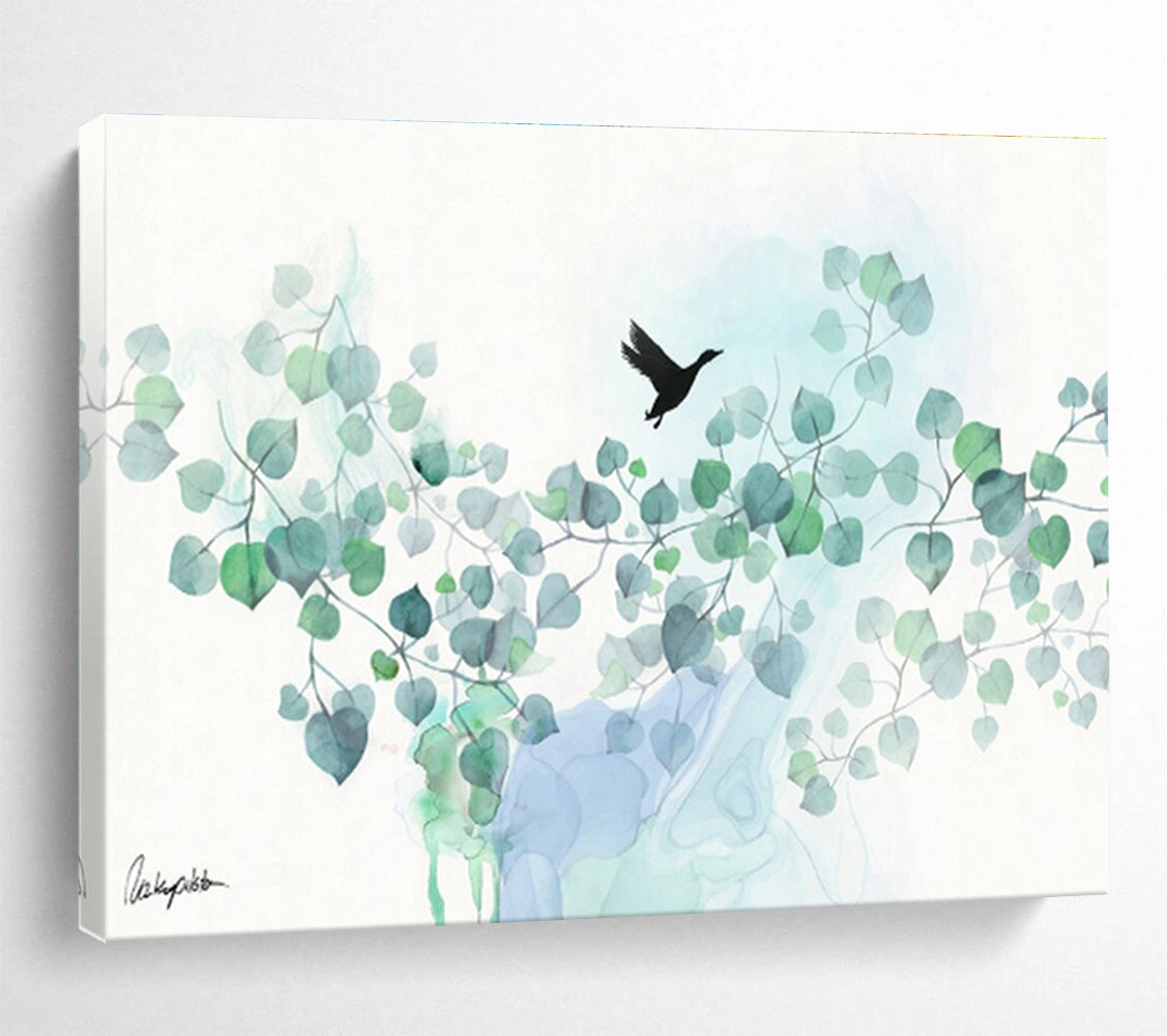 Customized Large Abstract Hand Painting for Volcanic Hot Spring Resort Relaxation Area DLZ2923