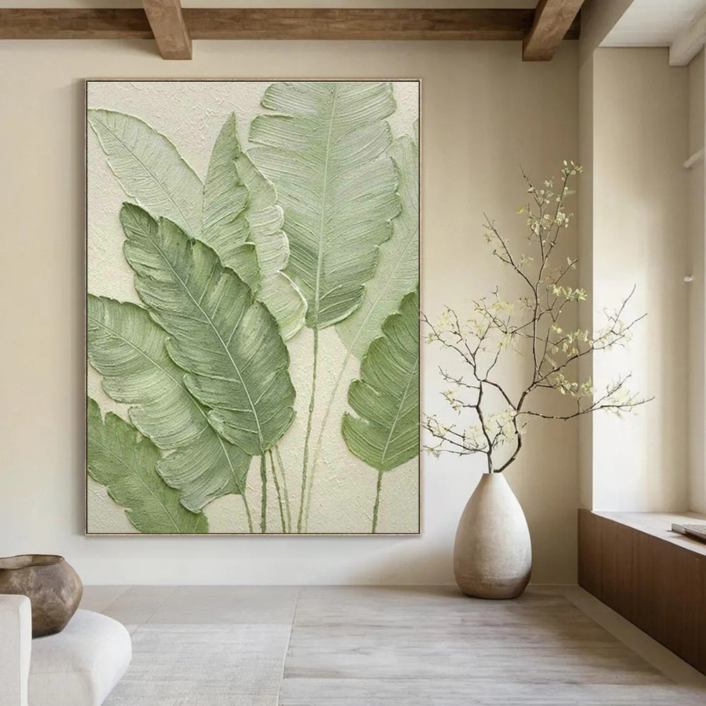 Immense Custom Hand-Painted Abstract Painting - Artistic Passion for Art History Lectures Halls  DLZ0259