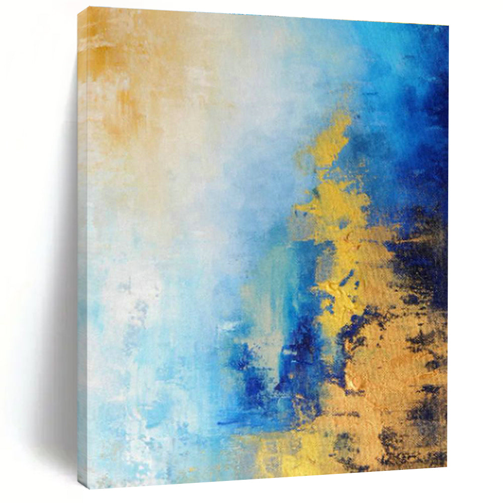 Colossal Custom Hand-Painted Abstract Art for Leather Craft Studios  DLZ0017