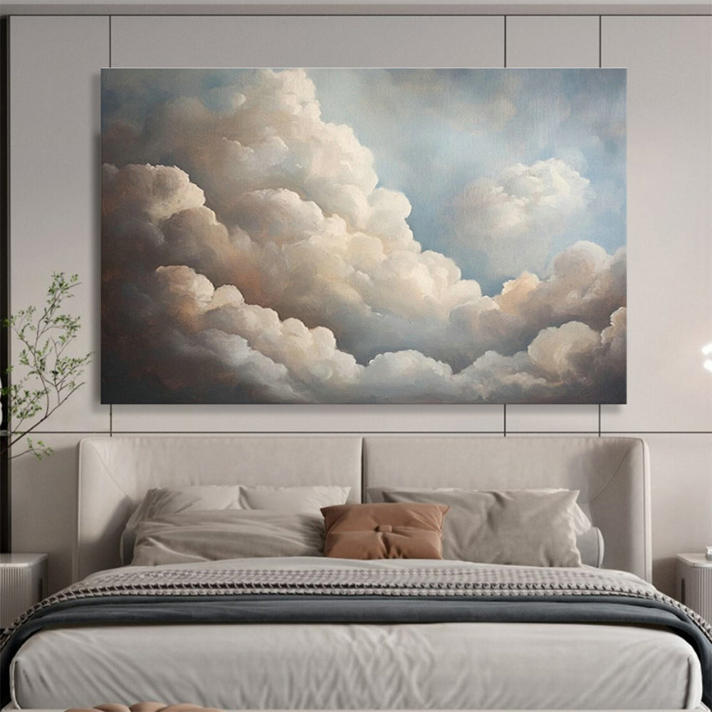 Customizable Underwater Construction Site Abstract Hand Painting DLZ2566