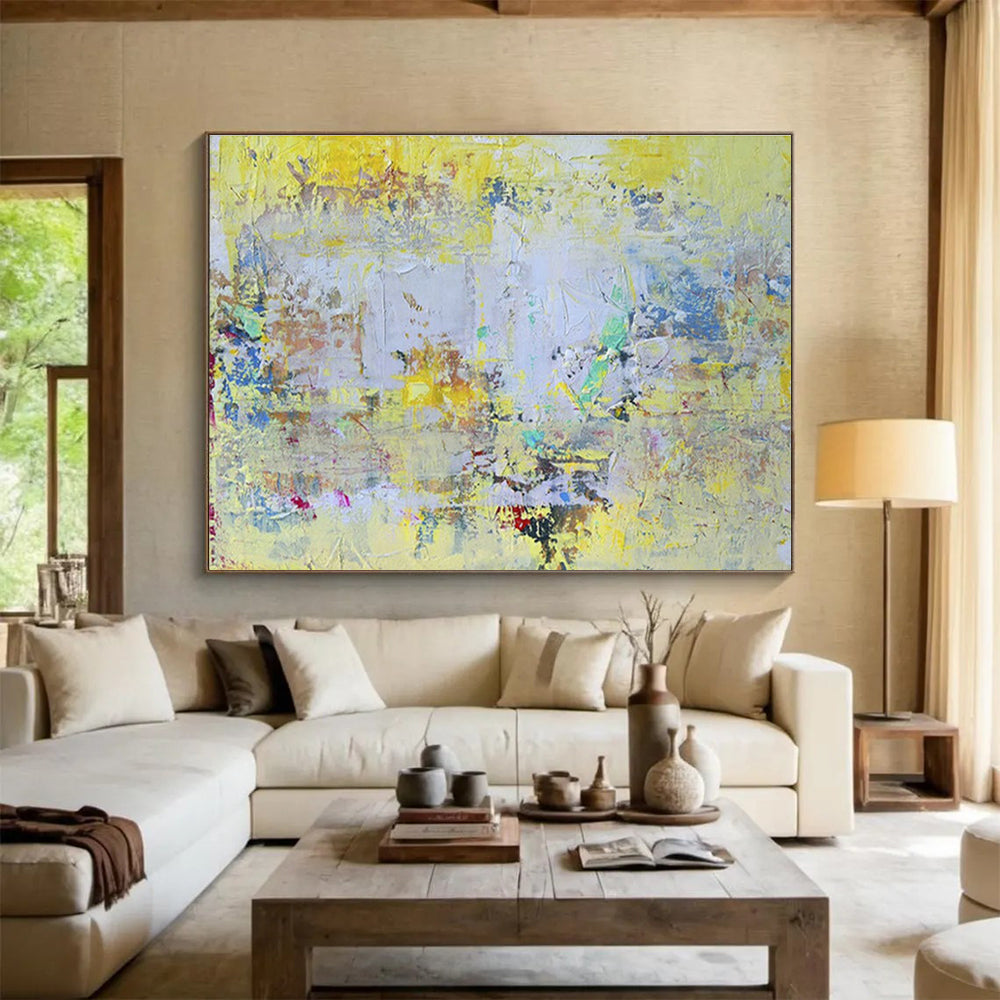 Customizable Underwater Mining Control Room Abstract Hand Painting DLZ2578
