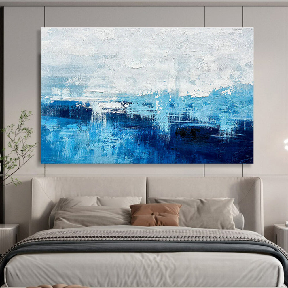 Tailored High-Altitude Wind Energy Conversion Facility Giant Abstract Hand Painting DLZ2659