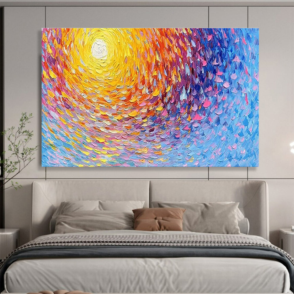 Extra Large Customizable Handmade Abstract Painting for Art Studios DLZ3265