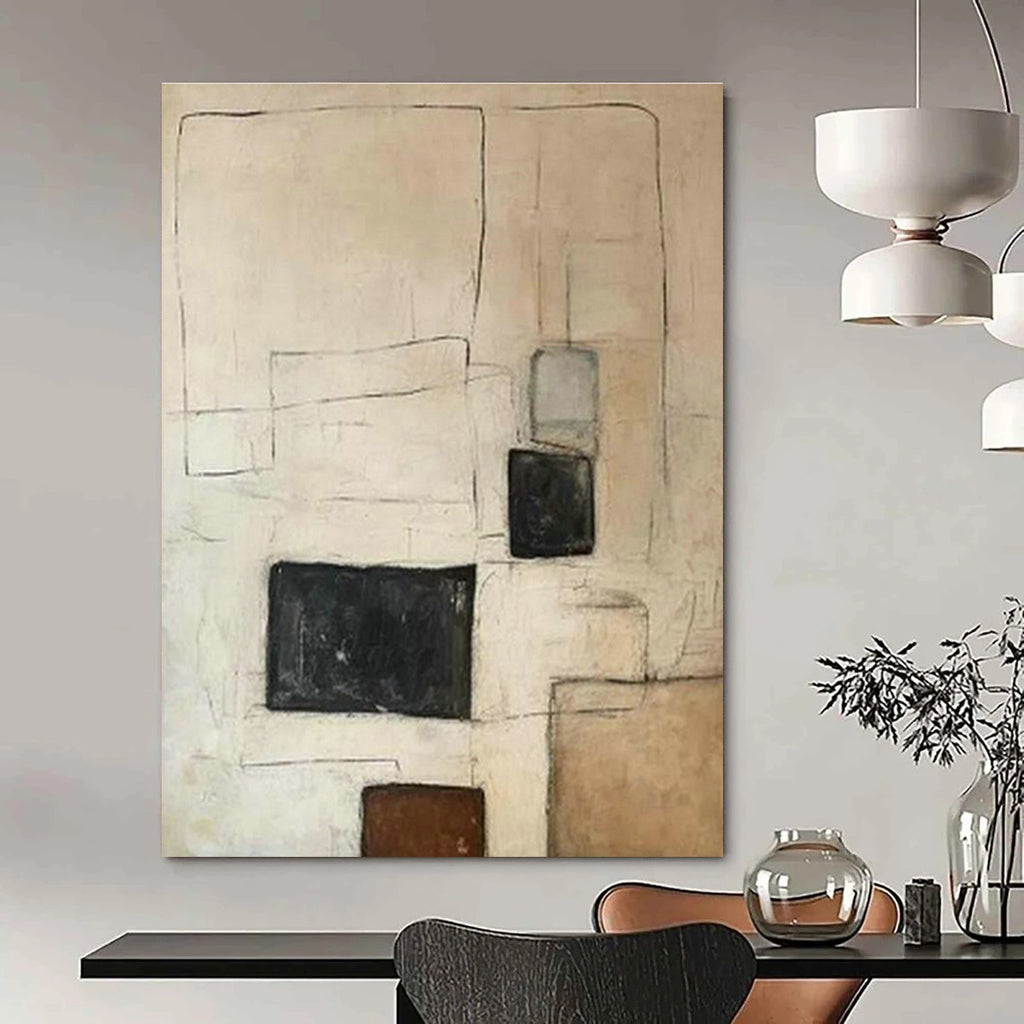 Immense Custom Hand-Painted Abstract Painting - Scientific Wonder for Science Experiment Labs  DLZ0252