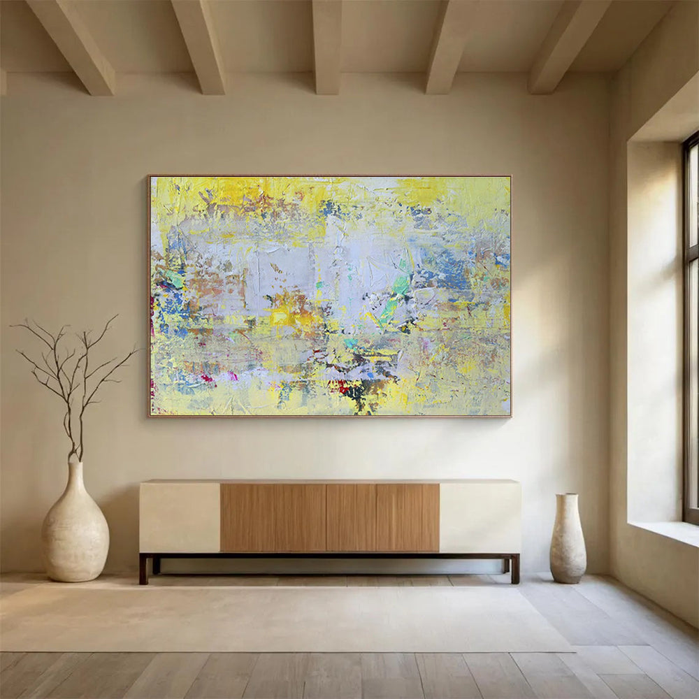 Customizable Underwater Mining Control Room Abstract Hand Painting DLZ2578