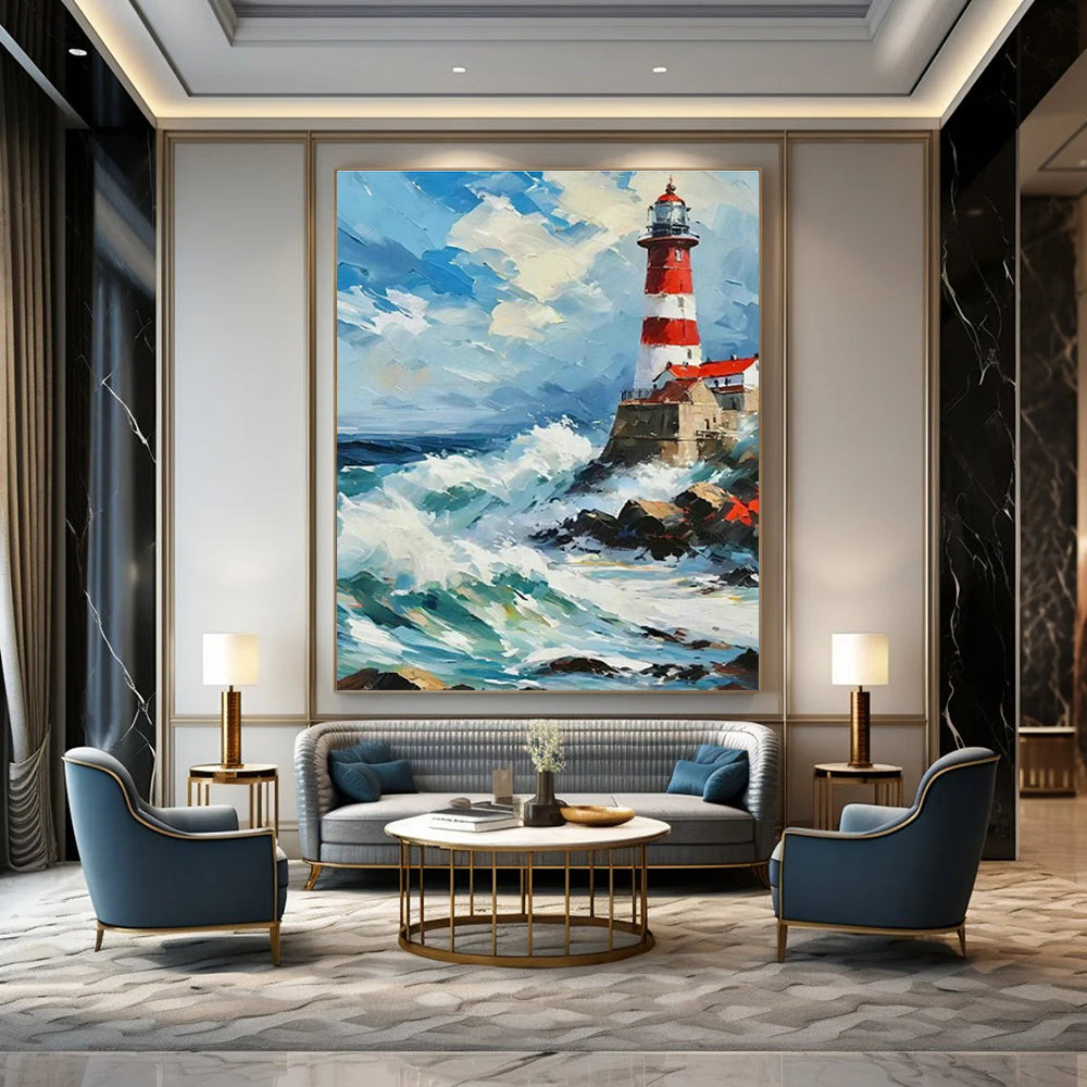 Sprawling Custom Hand-Painted Abstract Canvas - Retro Arcade Fever for Pinball Machine Museums  DLZ0313