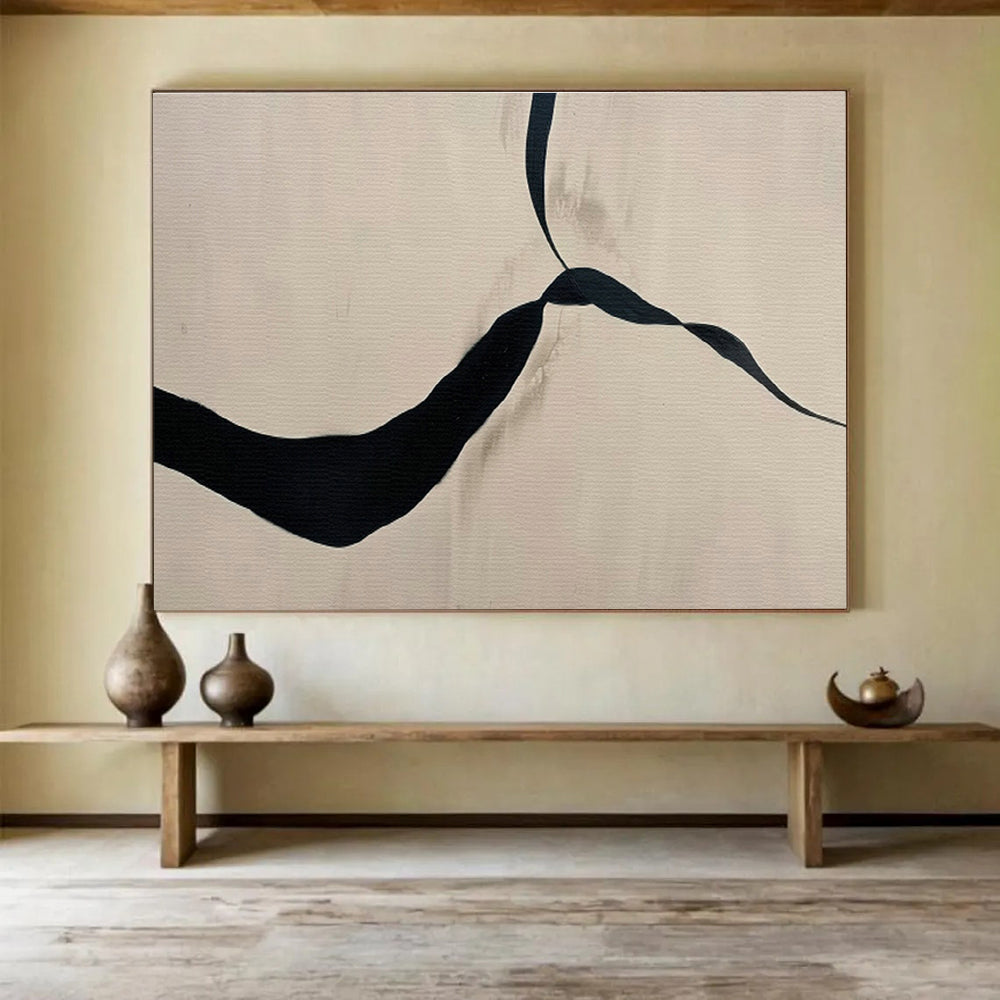 Bespoke Floating City Oversized Abstract Hand Painting DLZ2529