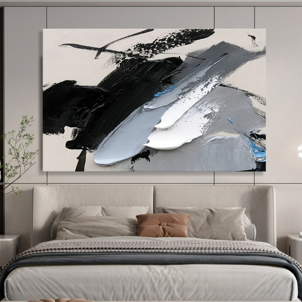 Large Custom Abstract Hand-Painted Art for Shopping Center DLZ2694