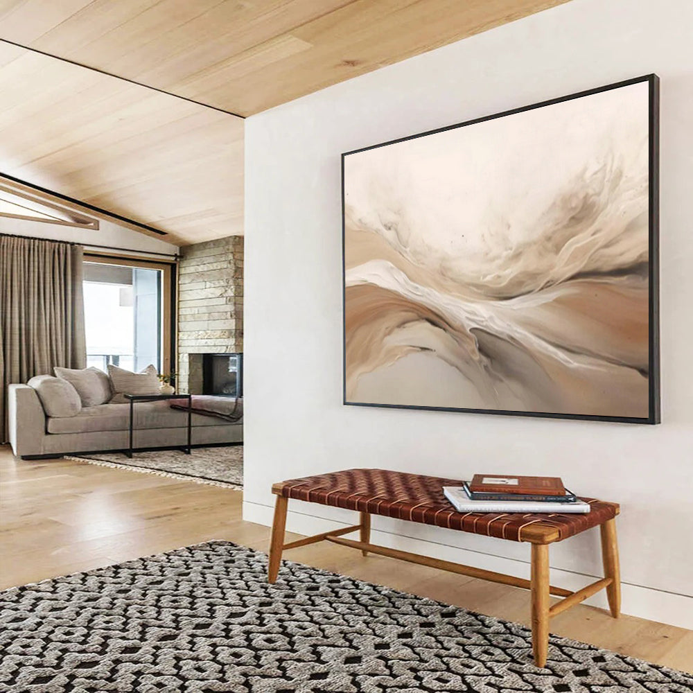Tailored Kitchen Large Abstract Hand-Painted Decor