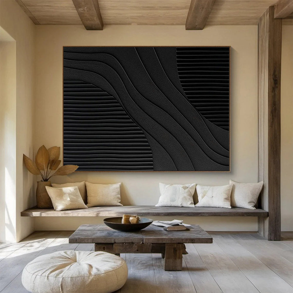Bespoke Art Gallery Large Abstract Hand-Painted Masterpiece