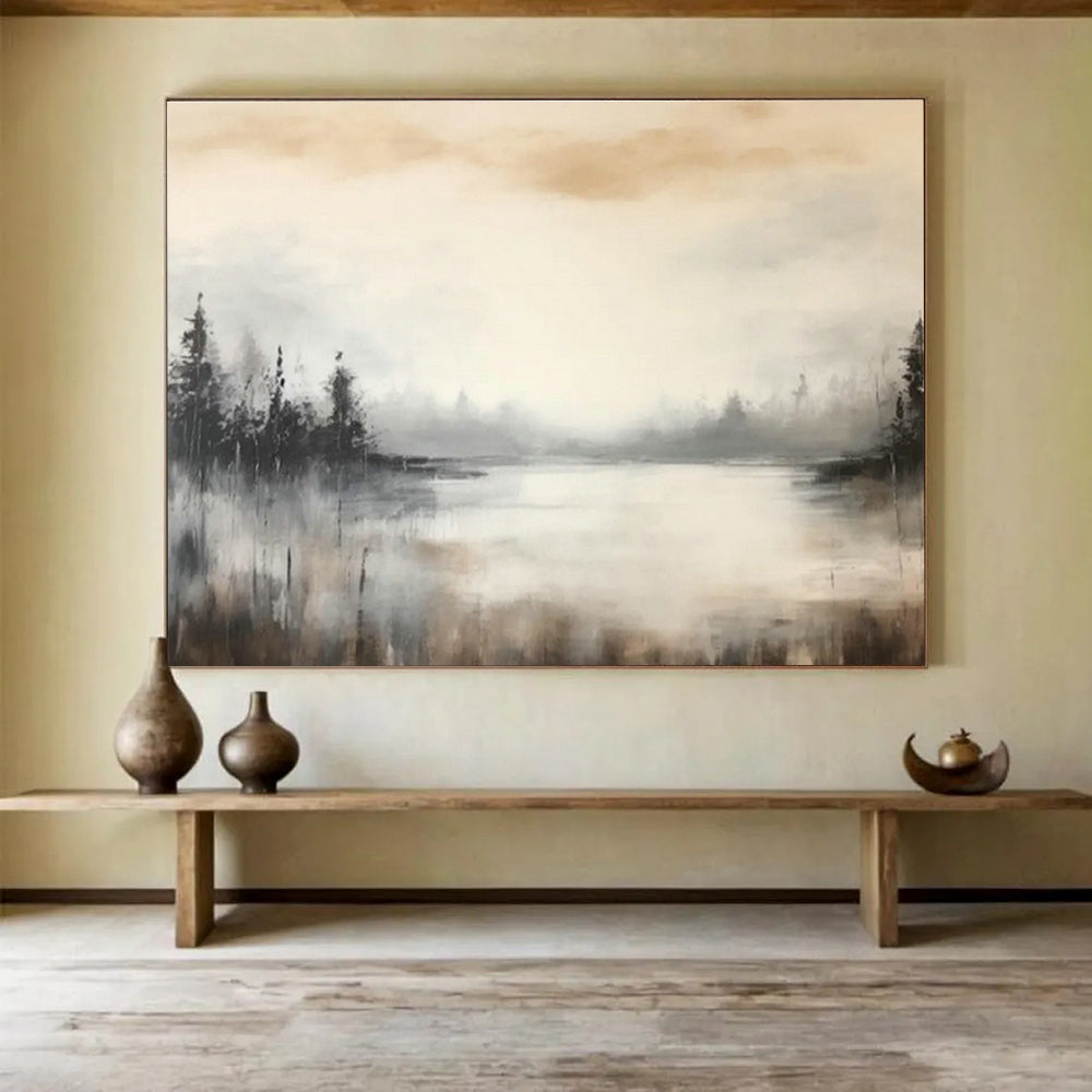 Custom-Made Giant Abstract Hand Painting for Pet Store DLZ2713