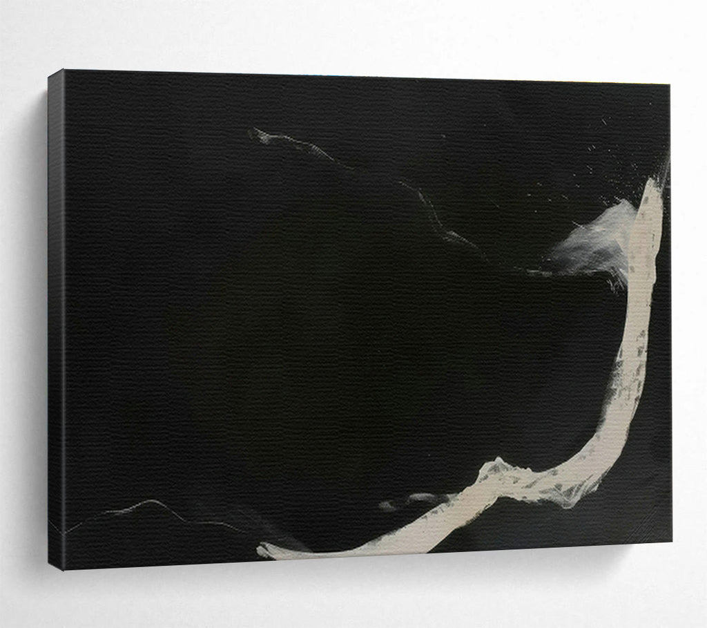 Custom-Made Giant Abstract Hand Painting for Deep-Sea Submarine Docking Bay DLZ2975