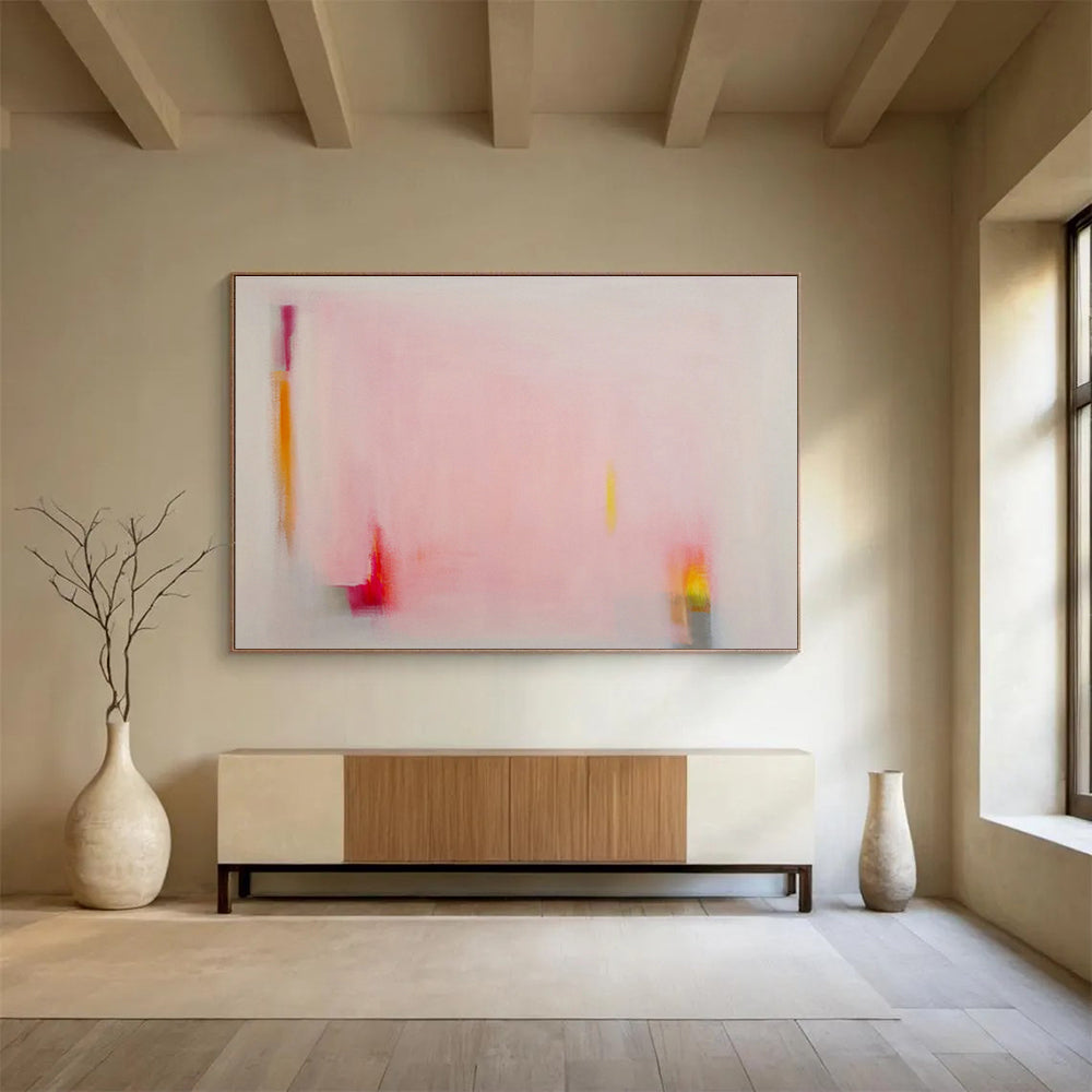 Luminous Resin Custom Hand-Painted Abstract Visual Installation for Nightlife Venues and Events