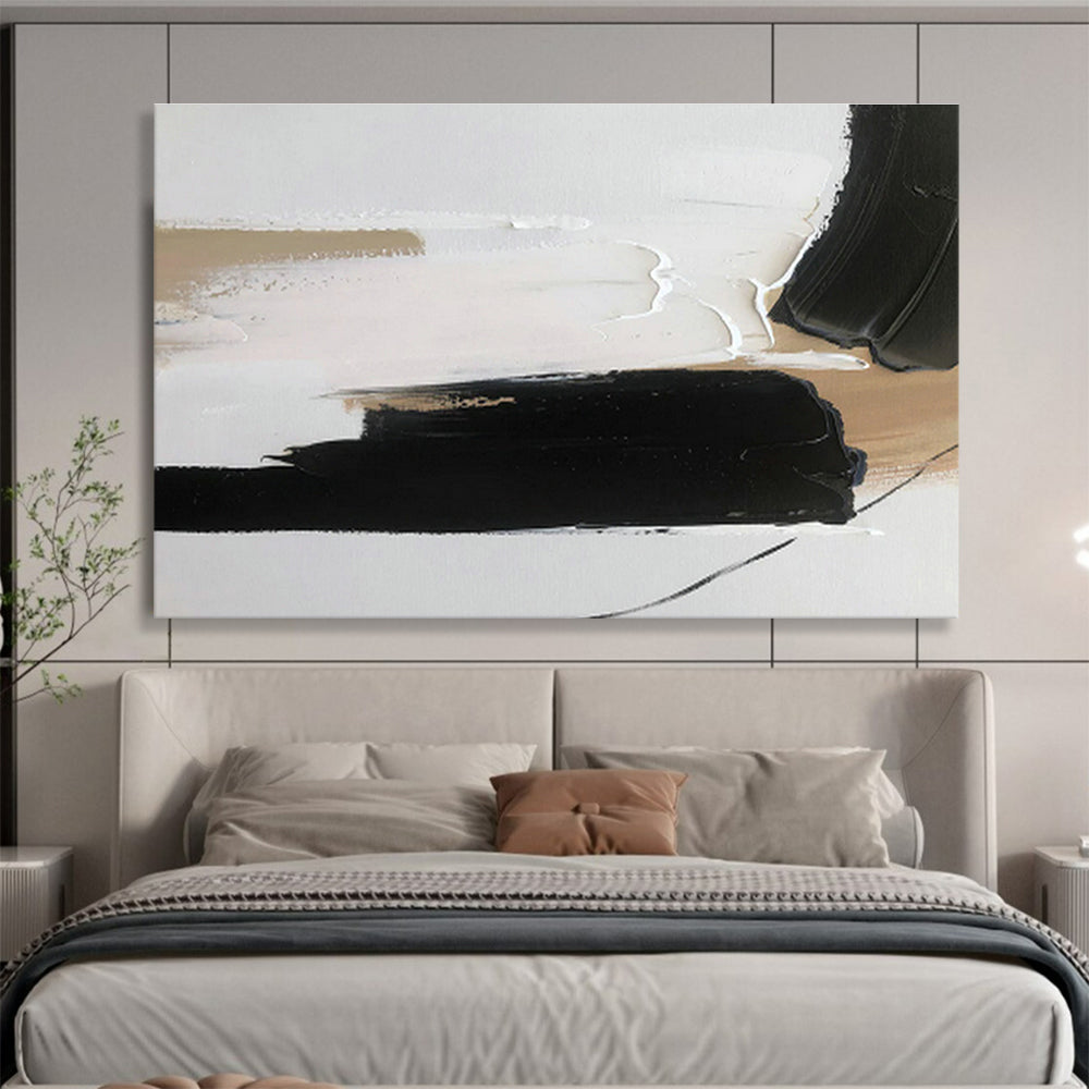 Custom-Made Giant Abstract Hand Painting for Gallery DLZ2699