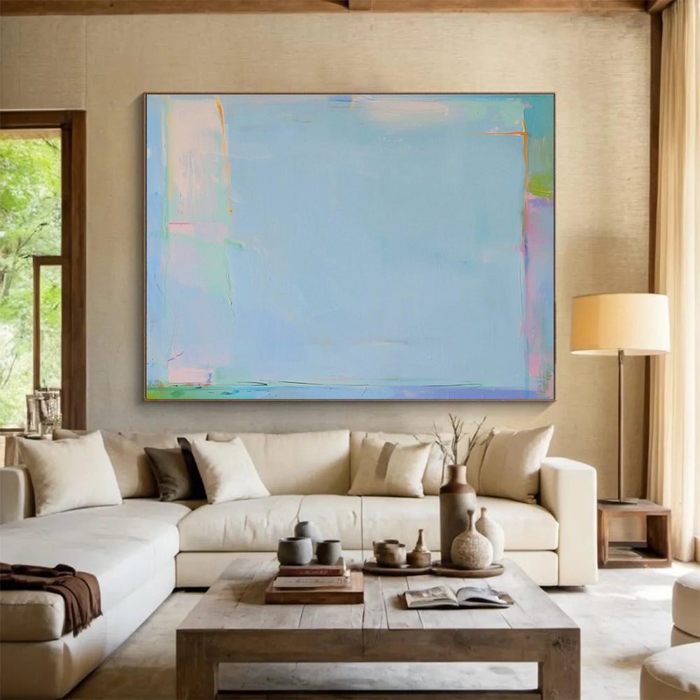 Oversized Custom Hand-Painted Abstract Art for Digital Art Gallery DLZ2876