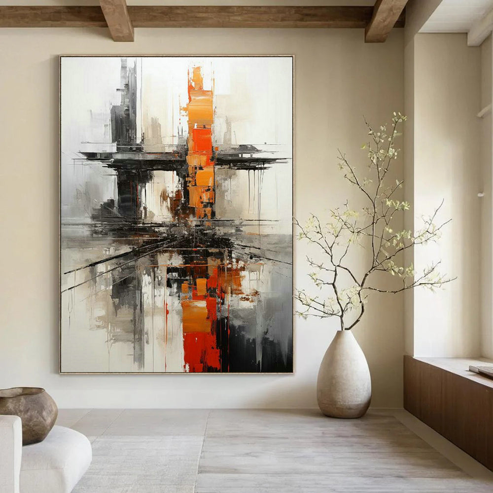 Extensive Custom Hand-Painted Abstract Painting - Magical Realm for Fairy Tale Theme Parks  DLZ0273