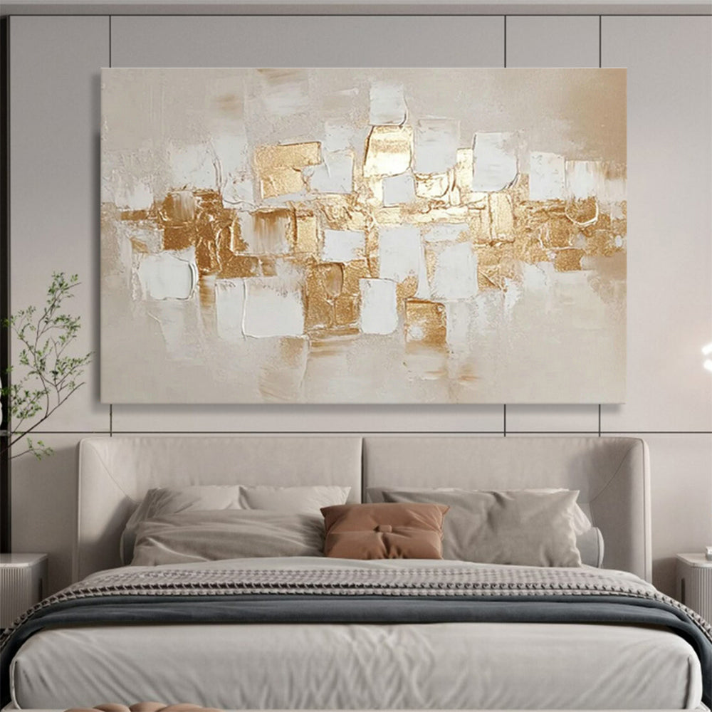 Large-Size Custom Abstract Hand Painting for Rooftop Urban Farm Office DLZ2908