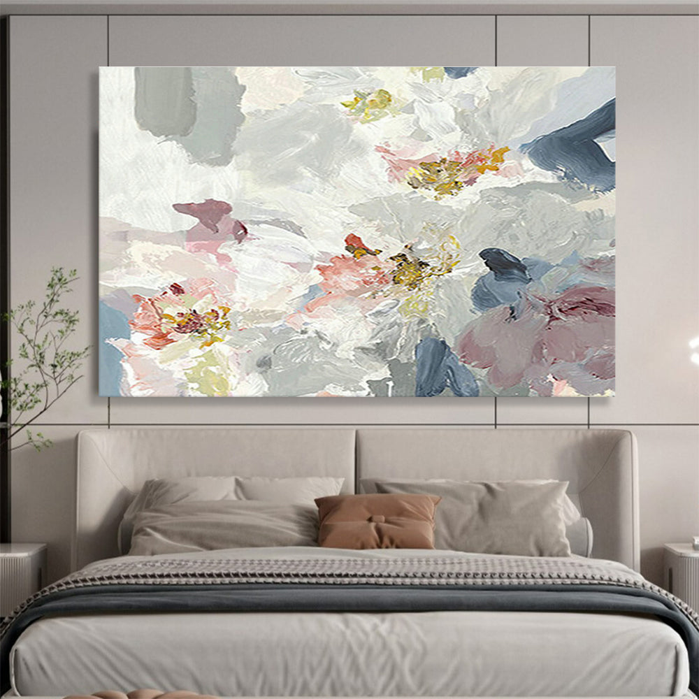 Oversized Custom Abstract Hand Painting for Hyperbaric Chamber Facility DLZ2788