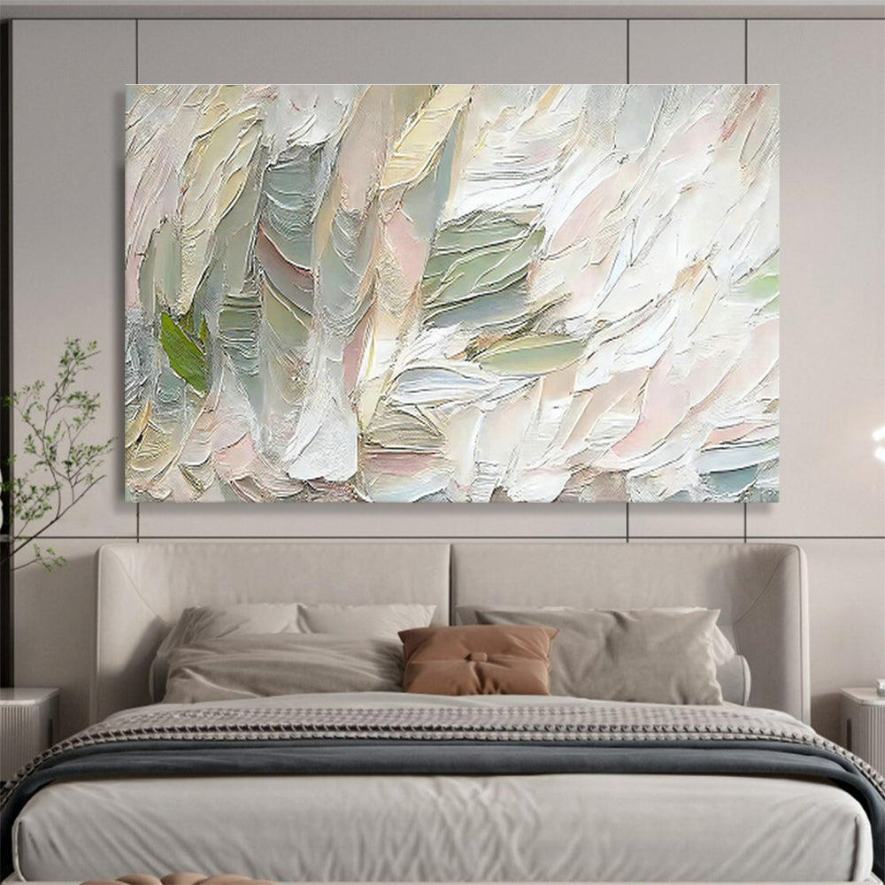 Bespoke Deep-Sea Mining Robot Hangar Oversized Abstract Hand-Painted Mural DLZ2645