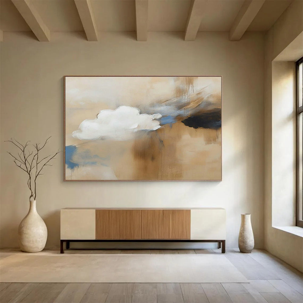 Bespoke Presidential Suite Giant Abstract Hand Painting