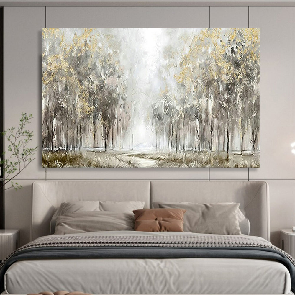 Oversized Custom Hand-Painted Abstract Art for Antarctic Marine Mammal Communication Research Station DLZ3121