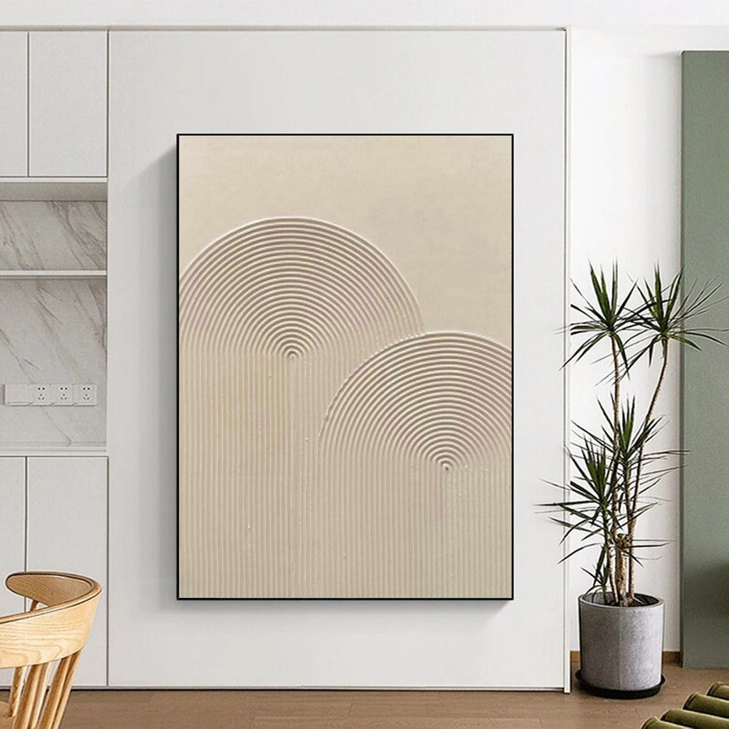 Vast Custom Hand-Painted Abstract Canvas - Artistic Innovation for Digital Design Studios  DLZ0233