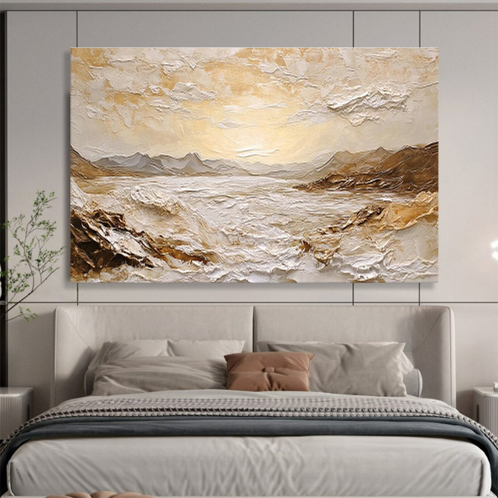 Large-Size Custom Hand-Painted Abstract Painting for Drone Delivery Fleet Operations Center DLZ2844