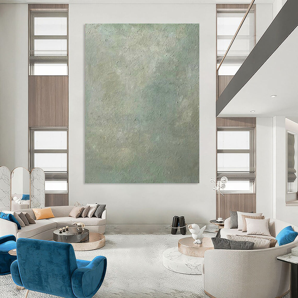Enormous Custom Hand-Painted Abstract Painting - Mystical Allure for Crystal Healing Centers  DLZ0234