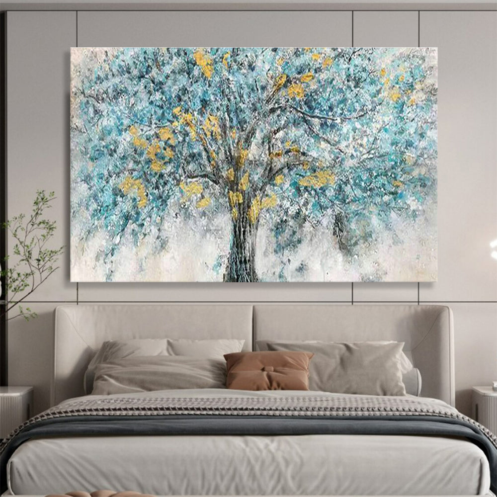 Big Customizable Handmade Abstract Painting for Teen Lounges DLZ3273