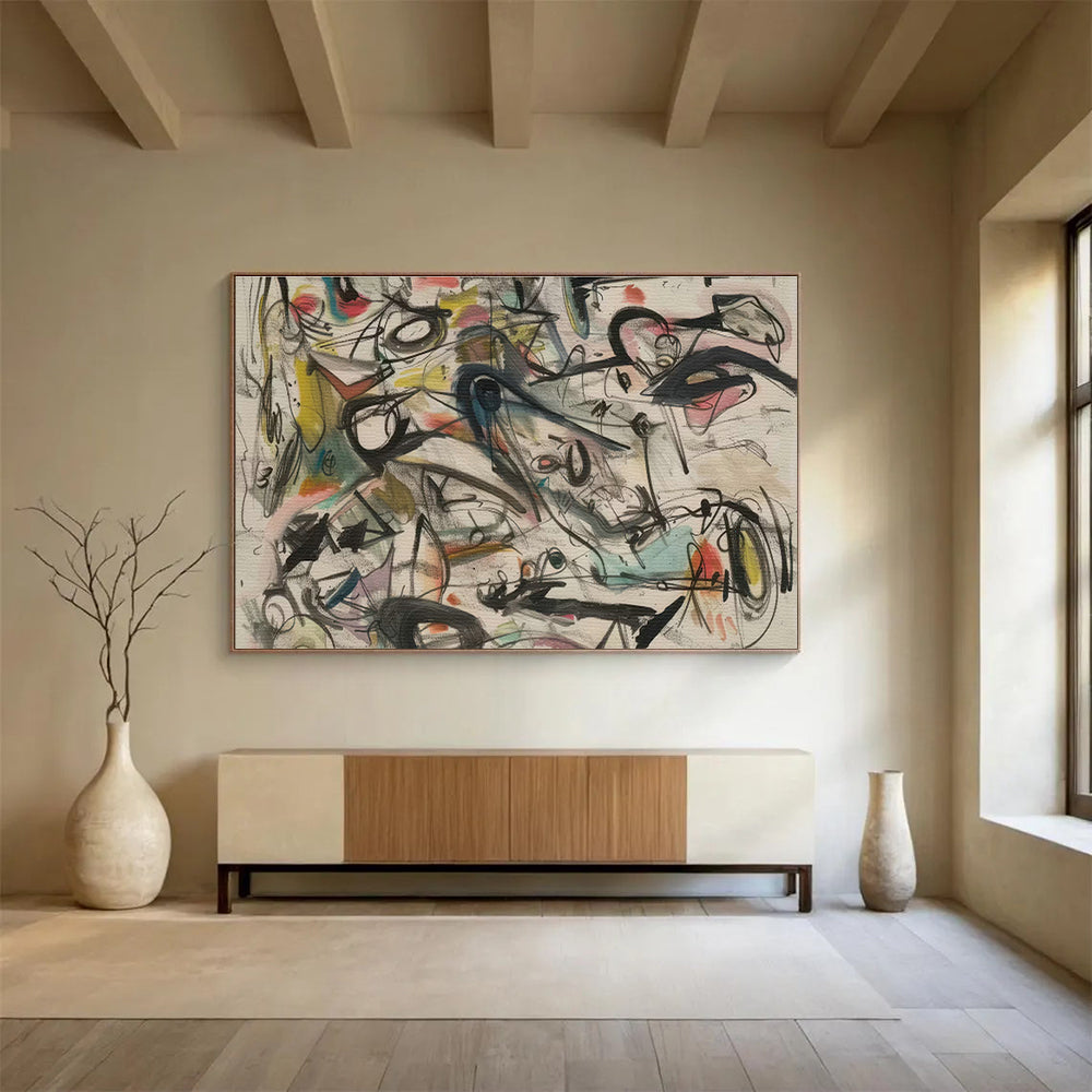 Customizable Gene Editing Lab Abstract Hand Painting DLZ2528