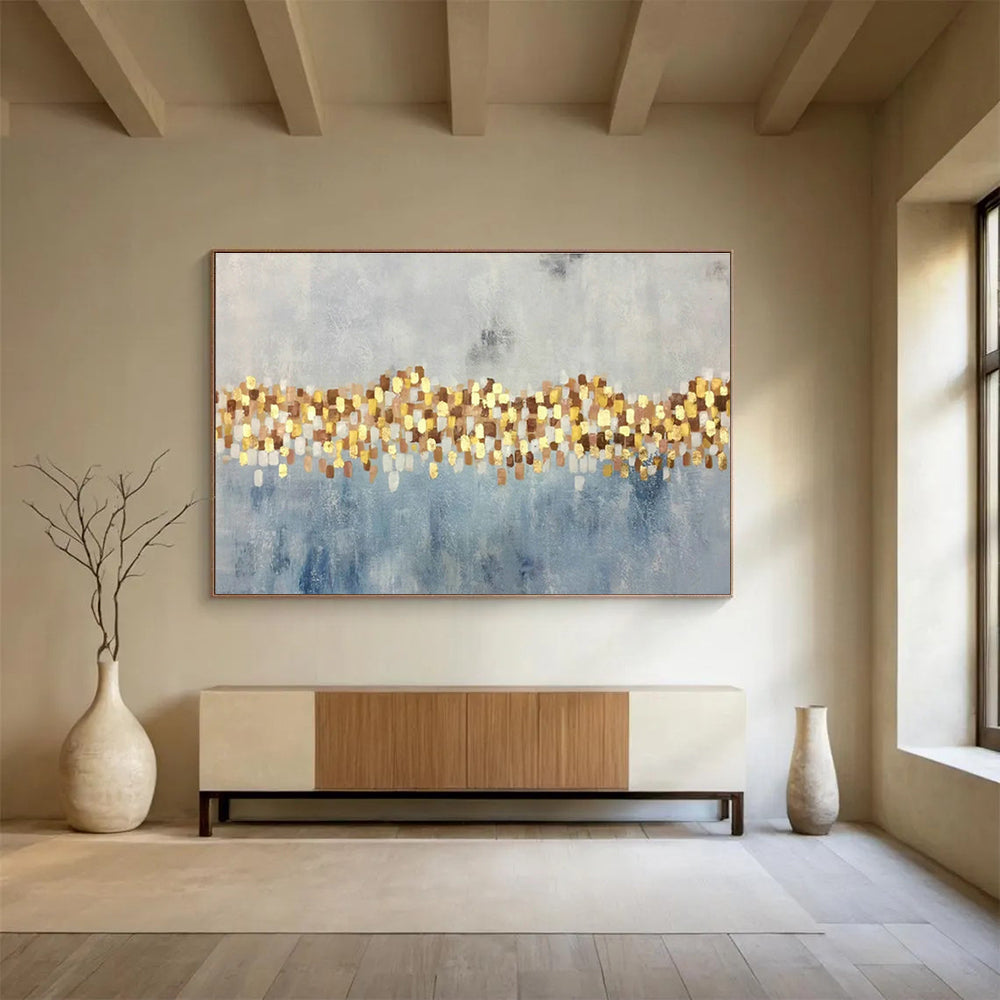 Customizable Underwater Mining Site Abstract Hand Painting DLZ2548