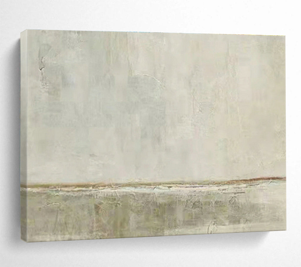 Custom Giant Abstract Hand Painting for Subterranean Aquifer Recharge Engineering Design Office DLZ3120