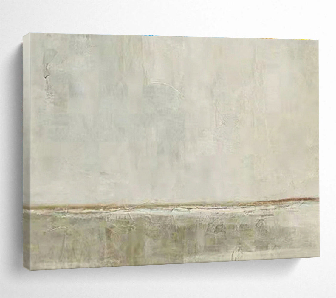 Custom Giant Abstract Hand Painting for Subterranean Aquifer Recharge Engineering Design Office DLZ3120