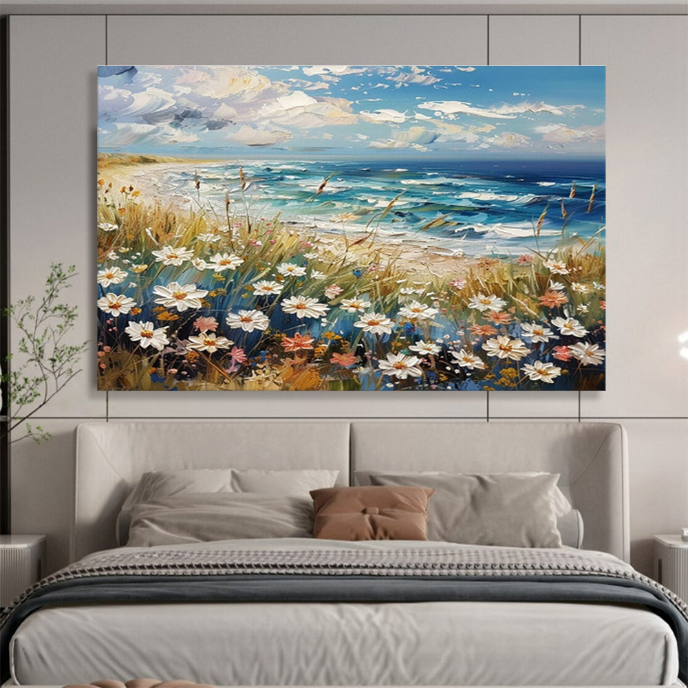 Bespoke Vertical Urban Vertical Microbrewery Oversized Abstract Hand-Painted Mural DLZ2639