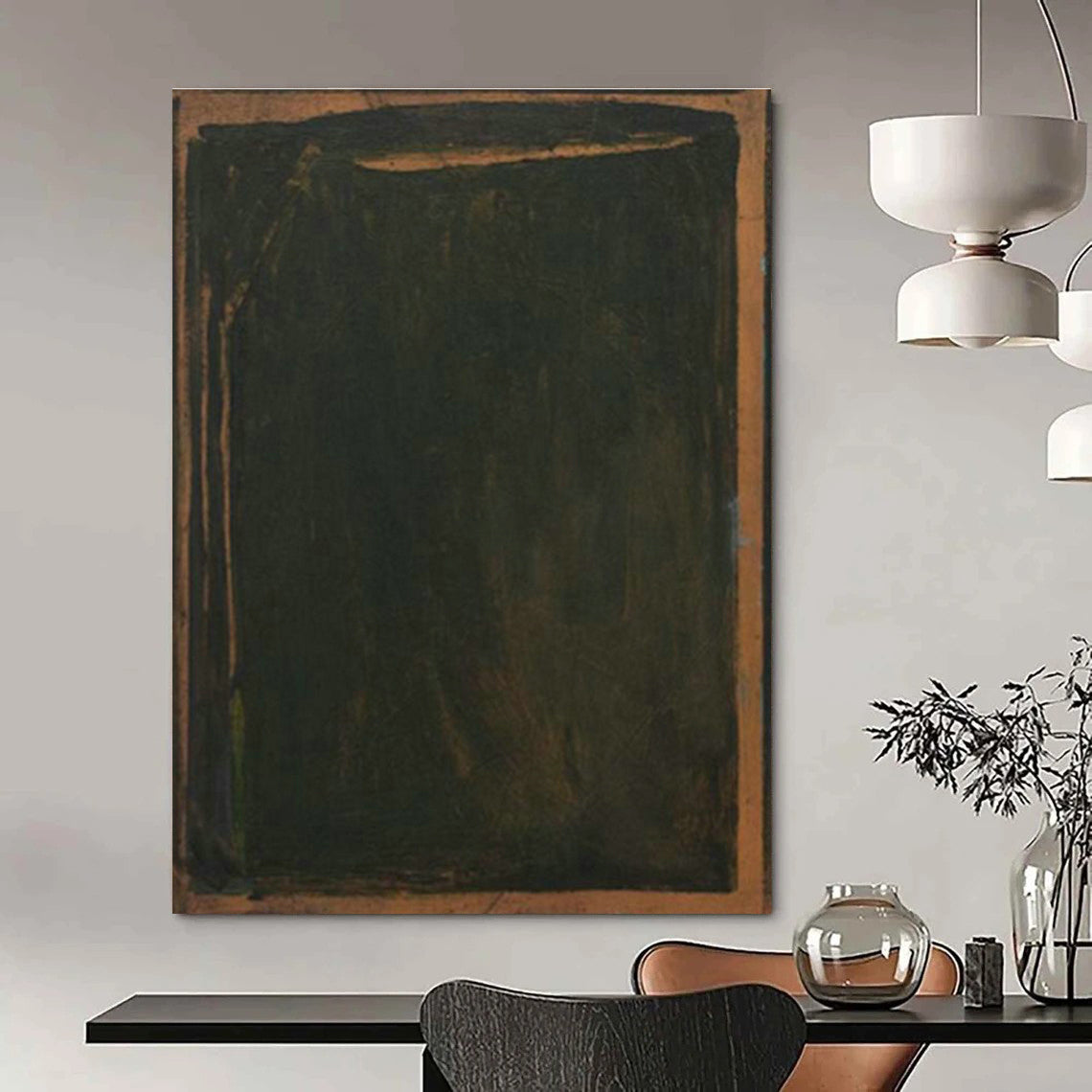 Extensive Custom Hand-Painted Abstract Painting - Dreamy Vibe for Bedtime Story Cafes  DLZ0243