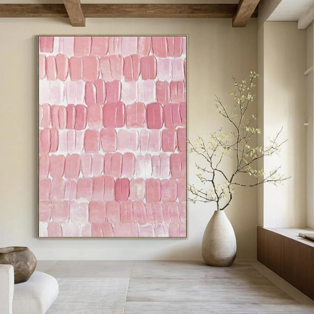 Grand Custom Hand-Painted Abstract Canvas - Artistic Modernity for Contemporary Art Biennales  DLZ0274