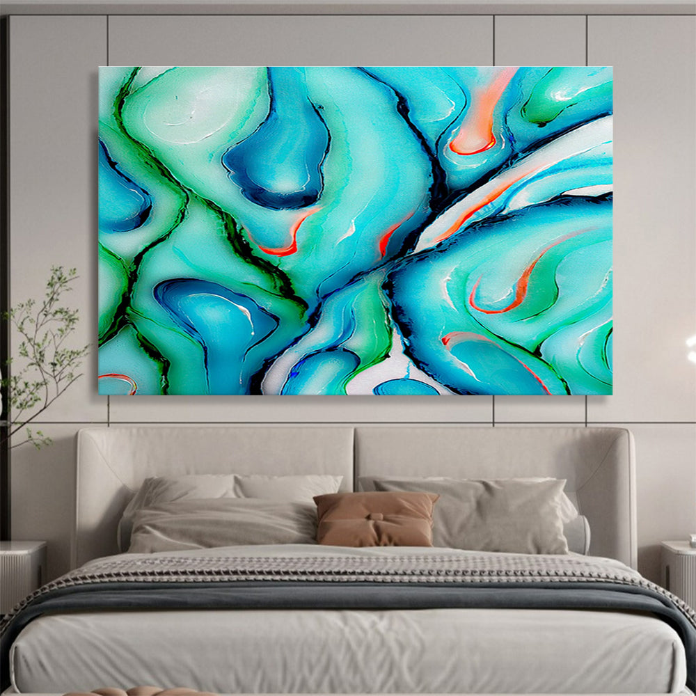Big Custom Hand-Painted Abstract Artwork for Comic Con Event Halls DLZ3301