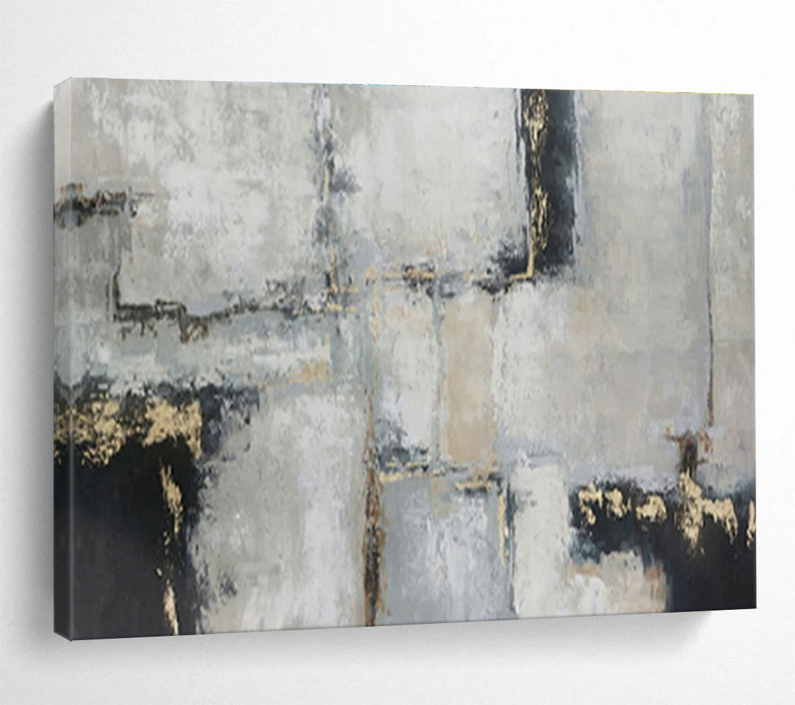 Oversized Custom Abstract Hand Painting for Eye Clinic DLZ2735