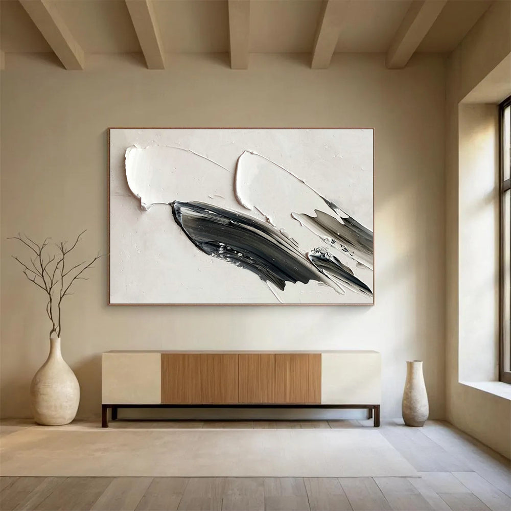 Oversized Customizable Handmade Abstract Wall Art for Interior Design Showrooms DLZ3292