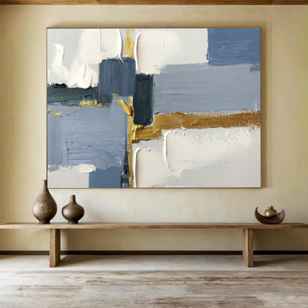 Custom Giant Abstract Hand Painting for Kitchen DLZ2695