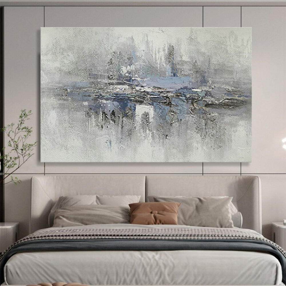 Large-Size Custom Hand-Painted Abstract Painting for Veterinary Clinic DLZ2733