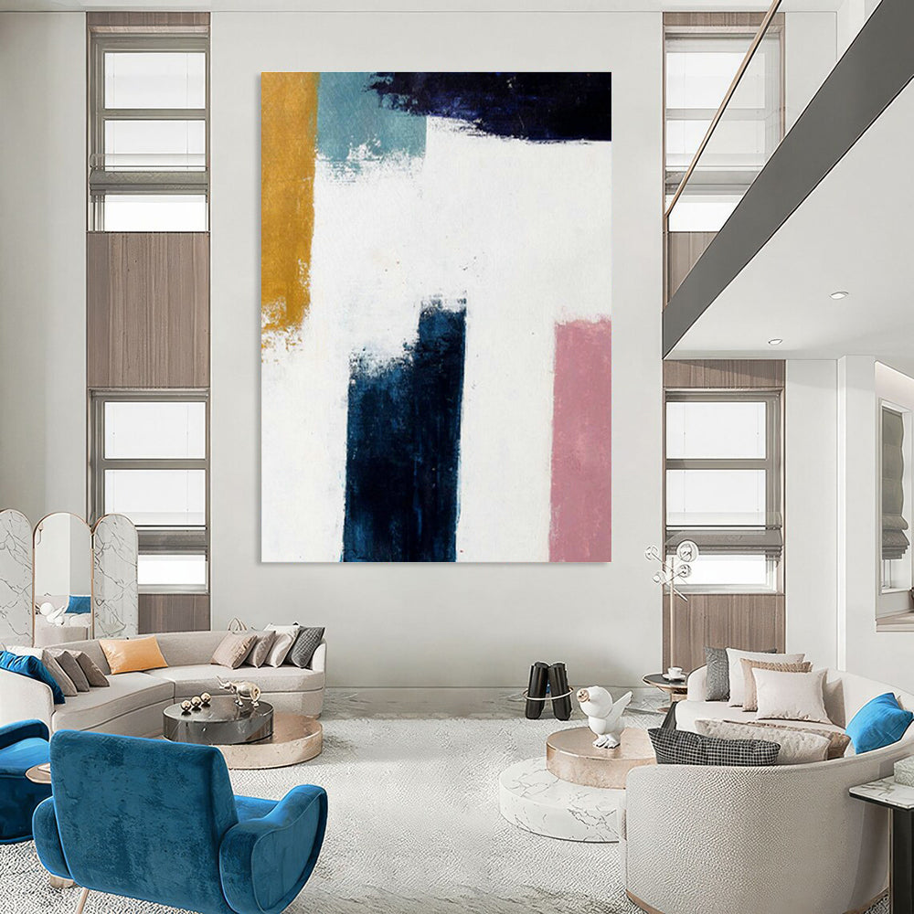 Gigantic Custom Handmade Abstract Wall Art for Feng Shui Practitioners' Studios  DLZ0037
