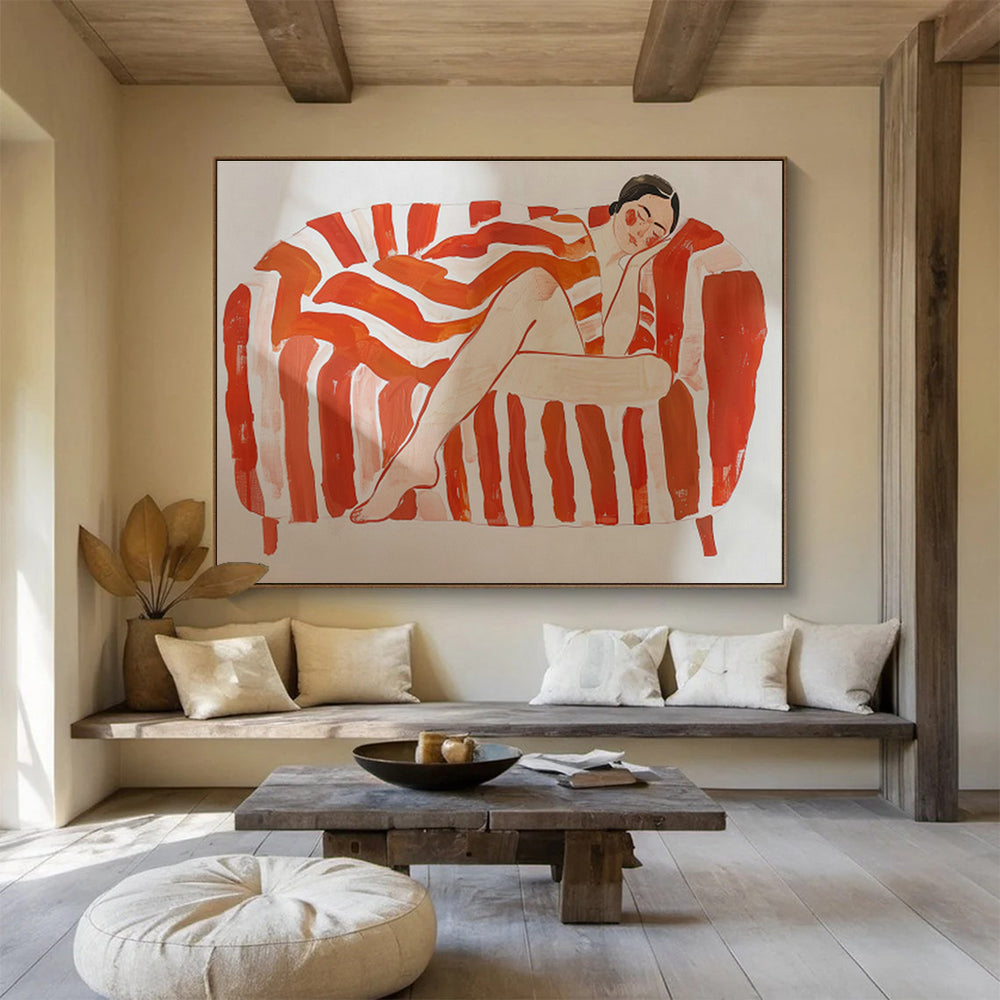 Customizable Classroom Large Abstract Hand Painting