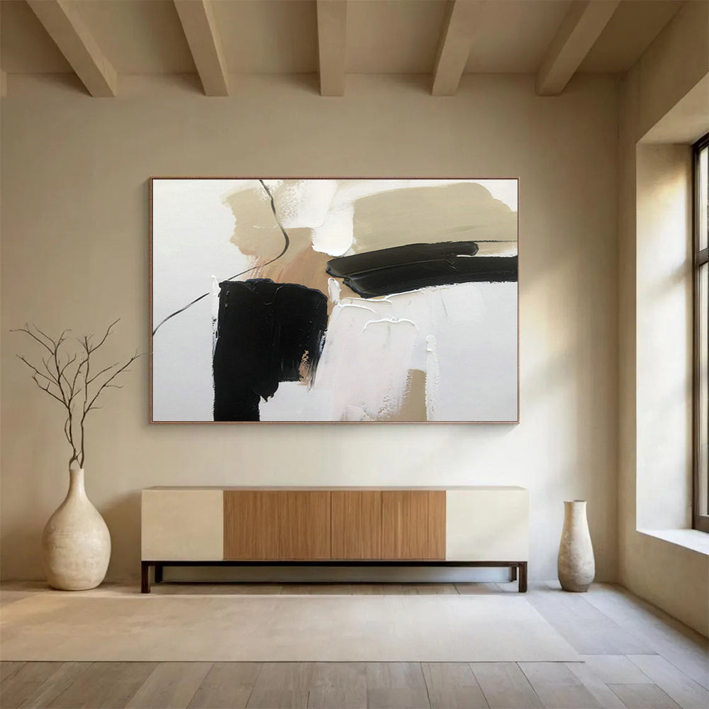 Customized Large Abstract Hand Painting for Banquet Hall DLZ2697