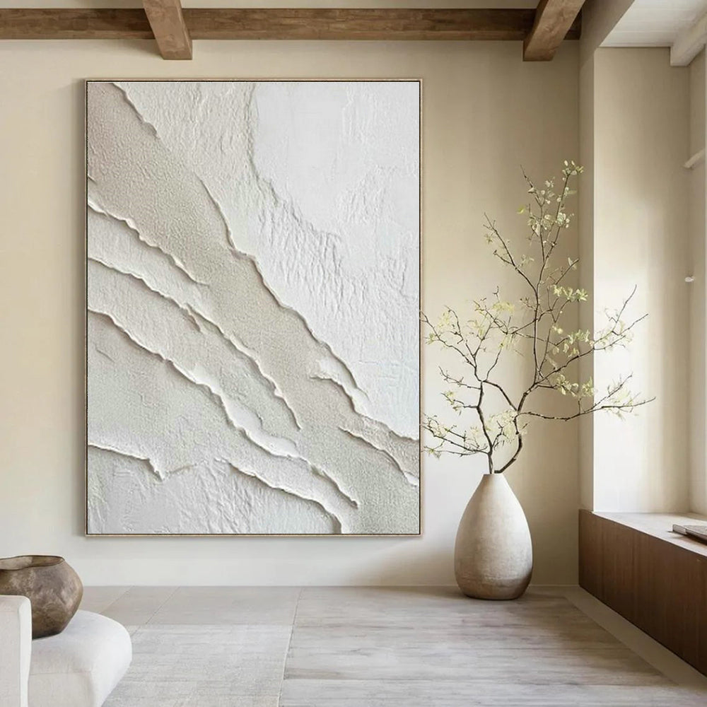 Immense Large Custom Hand-Painted Abstract Artwork - Artistic Inspiration for Glassblowing Studios  DLZ0266