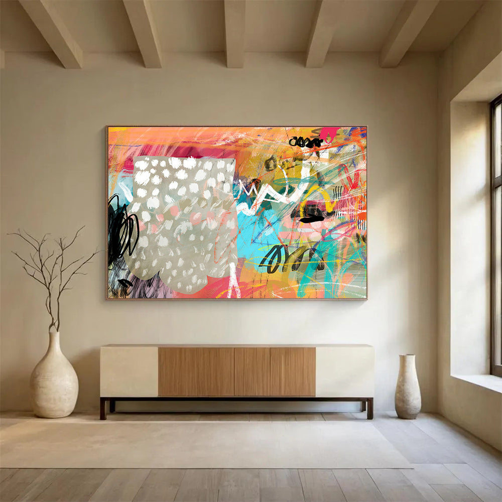 Tailored Studio Large-Scale Abstract Hand Painting