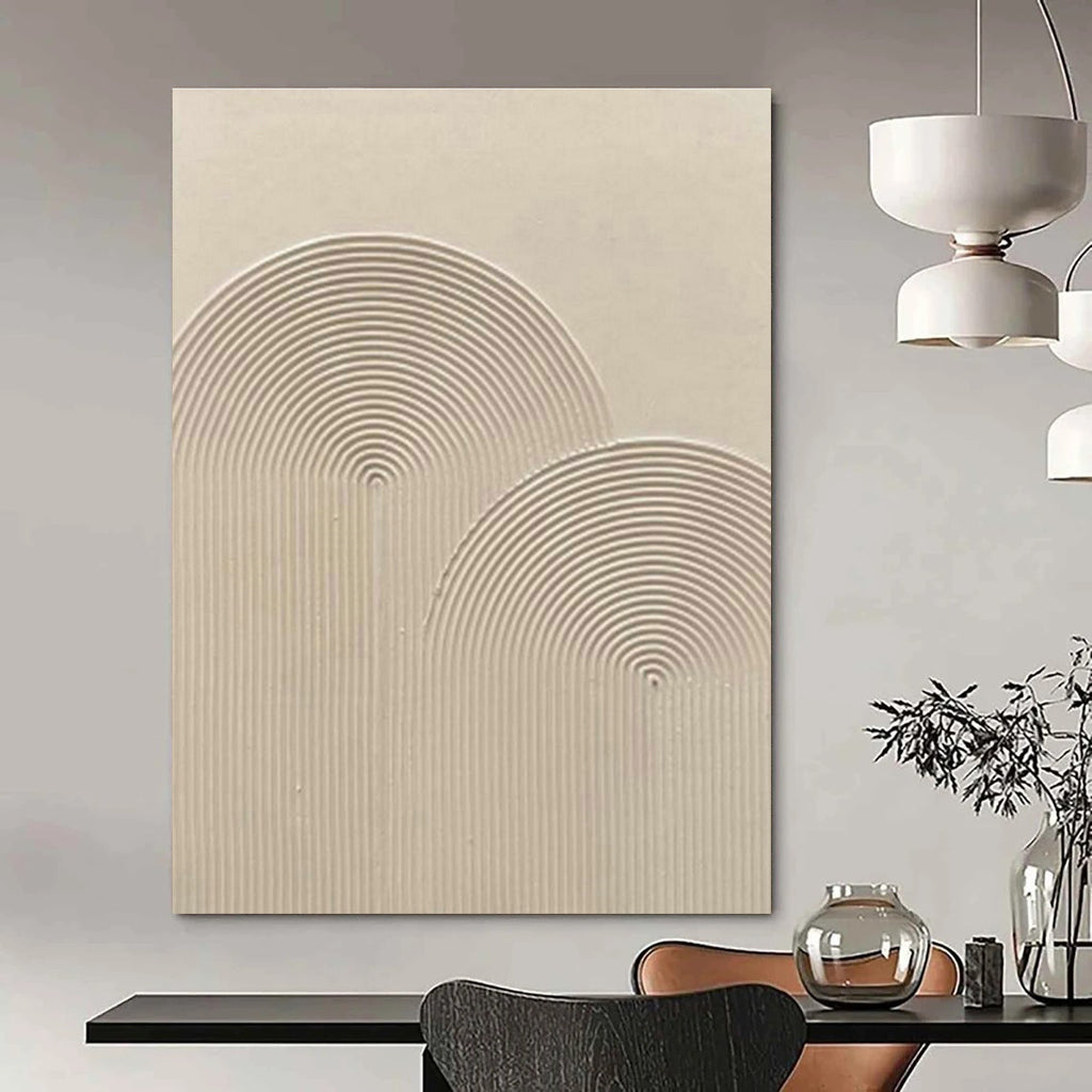 Vast Custom Hand-Painted Abstract Canvas - Artistic Innovation for Digital Design Studios  DLZ0233