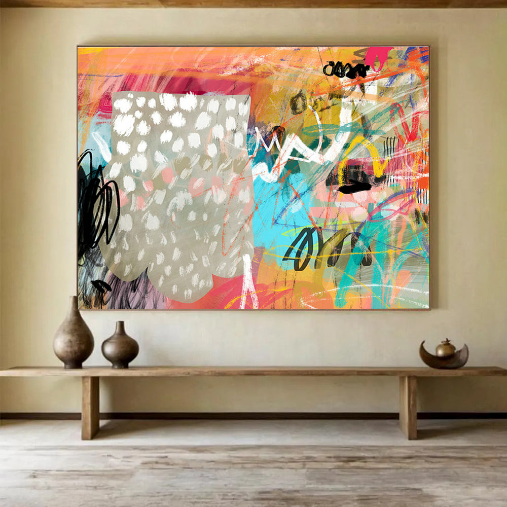 Tailored Studio Large-Scale Abstract Hand Painting