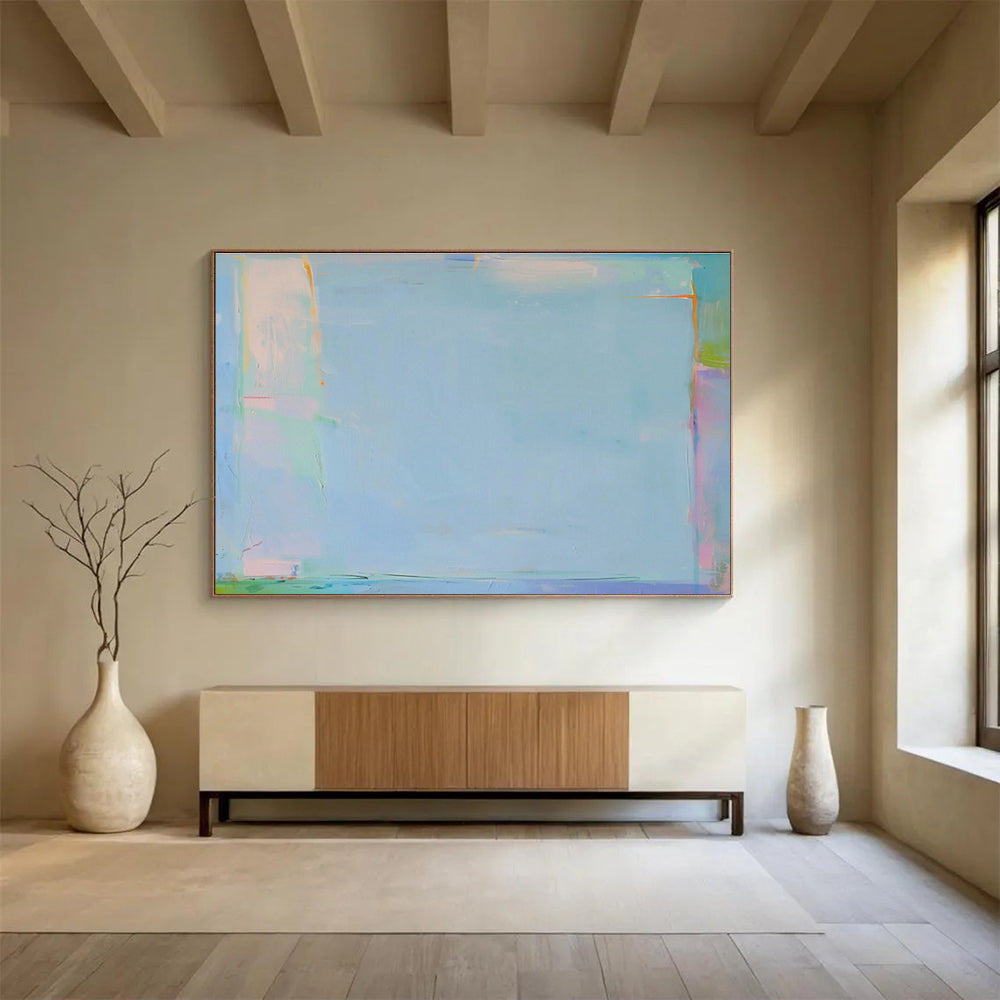 Oversized Custom Hand-Painted Abstract Art for Digital Art Gallery DLZ2876
