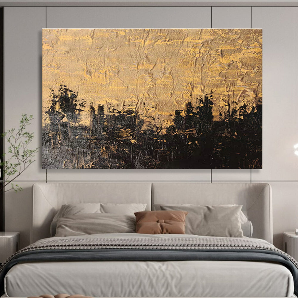 Watercolor Blur Custom Hand-Painted Abstract Mini Art for Small Spaces and Desktop Decor